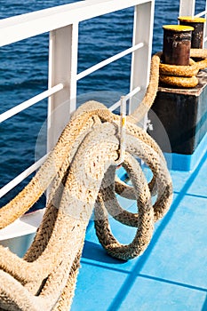 Details from the ferry boat