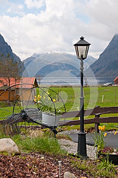 Details of the fjord farm