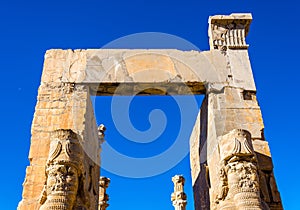 Details of the Gate of All Nations at Persepolis