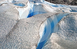 Details of glacier