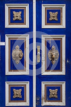 Details of a half-timbered house