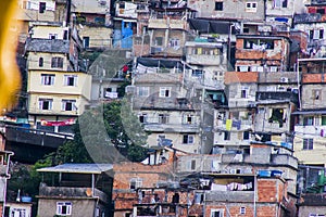 Details of the hill of pleasures in Rio de Janeiro