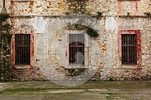 Details from a historical prison