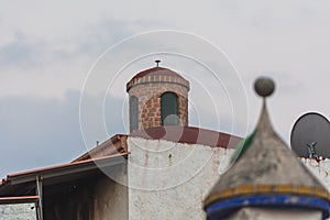 Details of the houses of the traditional municipalities of Mexico, in the magical town of Villa del Carbon, State of Mexico.