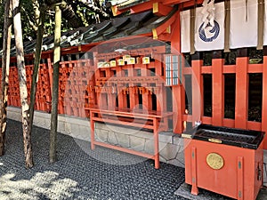 Details of the interior - Fushimi Inari Taisha
