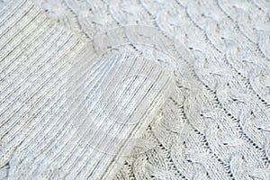 Details of knitted woolen fabric. textile background. Woolen Texture Background, Knitted Wool Fabric, Hairy Fluffy Textile