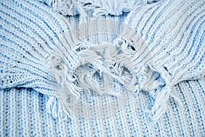 Details of knitted woolen fabric. textile background. Woolen Texture Background, Knitted Wool Fabric, Hairy Fluffy Textile