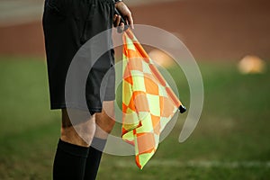 Details of a linesman referee