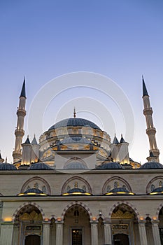 Details The main mosque of the Chechen Republic is the Heart of Chechnya