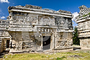 Details of Mayan ruins photo