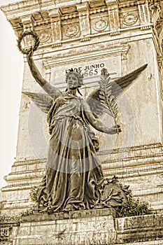 Details of the Monument to the Restorers