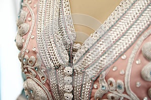 Details of a Moroccan caftan