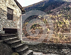 Details of a mountain village photo