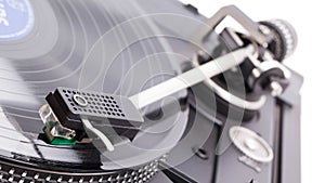 Details of an old pick-up player