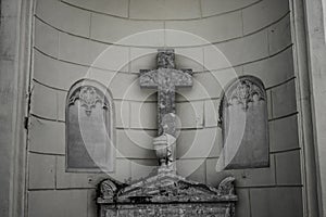 Details of one grave in Croatia.