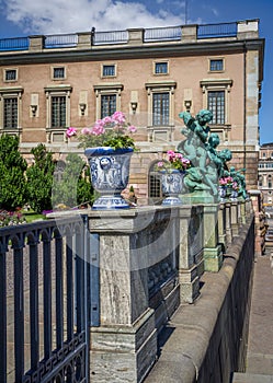 Details outside Stockholm castle