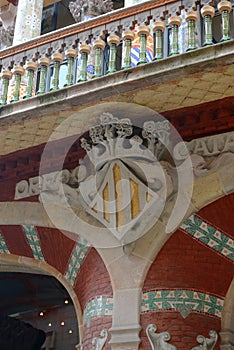 Details at Palau de la MÃÂºsica Catalana, Barcelona photo