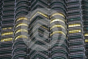 Details of Petronas Twin Tower, Kuala Lumpur, Malaysia