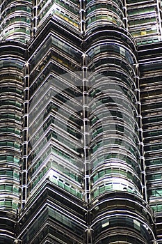 Details of Petronas Twin Tower, Kuala Lumpur, Malaysia