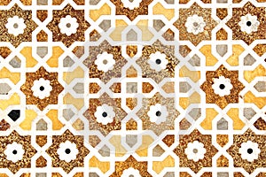 Details of polished marble surface.