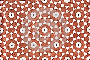 Details of polished sandstone surface.