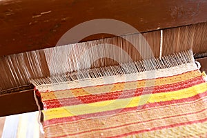 Details of retro loom