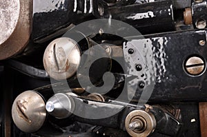 Details of retro projector