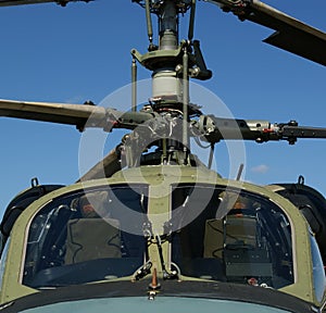 Details of the rotor current military helicopter