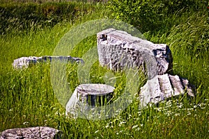 Details of the Ruins of Troy