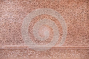 Details in Saadiens Tombs in Marrakech, Morocco