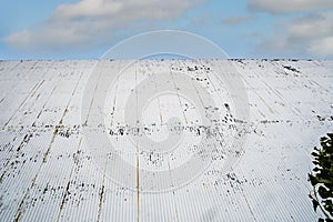 Details of a screen in CinÃÂ©-Parc Laval screen closed down in 2004 photo