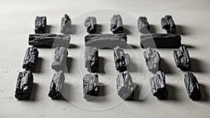 Details and shadows enhancing the visual contrast against the