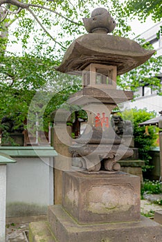 Details in a Shintoist shrine in Tokyo photo