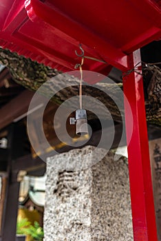 Details in a Shintoist shrine in Tokyo photo