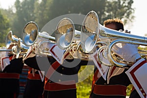 Details from a showband