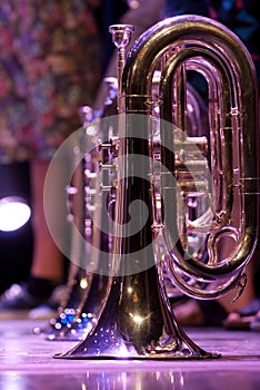 Details from a showband
