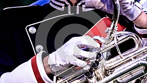 Details from a showband