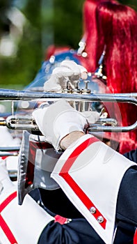 Details from a showband