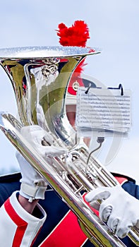 Details from a showband