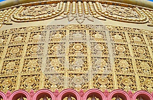 Details of the stupa of Sitagu International Buddhist Academy