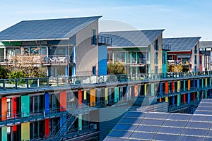 Details Of The Sunship  Sonnenschiff  In Freiburg, Germany