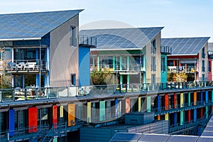 Details Of The Sunship  Sonnenschiff  In Freiburg, Germany