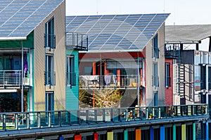 Details Of The Sunship  Sonnenschiff  In Freiburg, Germany