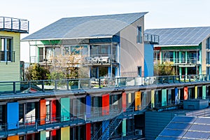 Details Of The Sunship  Sonnenschiff  In Freiburg, Germany