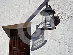 Details of Torre Vigia Berber pirate watchtower Cabo Roig Orihuela Costa Spain photo