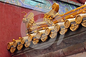 Details of Traditional Chinese roof