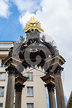 Details of Vermahlungsbrunnen (Marriage or Wedding Fountain in Vienna