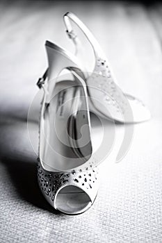 Wedding shoes photo