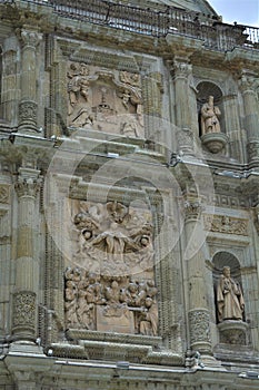 Detalle de Iglesia en Oaxaca Mexico photo