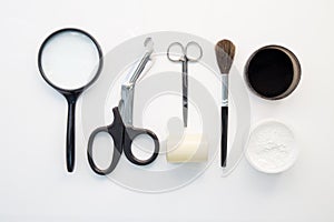 Detection of latent fingerprint tool